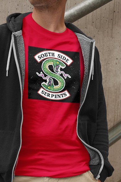 Koszulka z naszywką Riverdale Serpentes