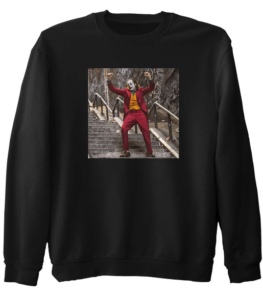 Bluza z naszywką Joker Dance 01