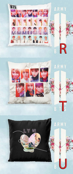 Poduszka BTS DUŻO WZORÓW 40x40