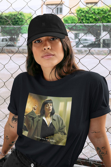 Koszulka z naszywką Uma Thurman Song