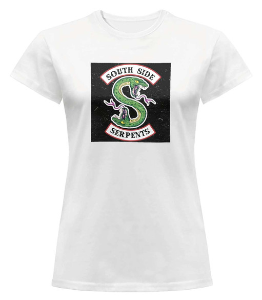 Bluzka damska z naszywką Riverdale Serpentes