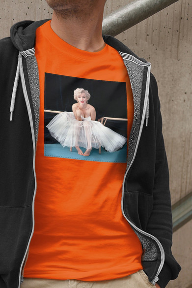 Koszulka z naszywką Marilyn Monroe 01