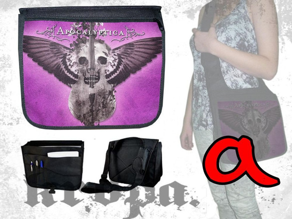 Torba szkolna na ramię APOCALYPTICA