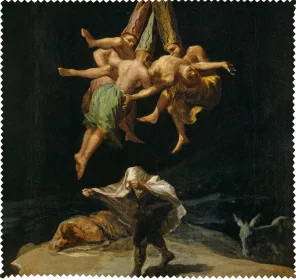 Ściereczka do okularów Lot czarowników Francisco Goya