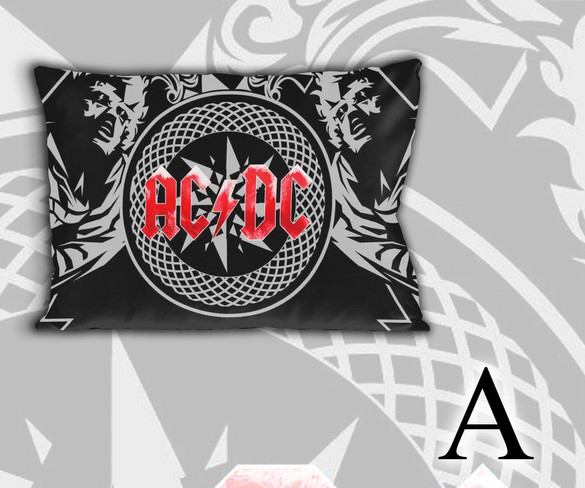 Poduszka AC/DC 60x40cm WZORY