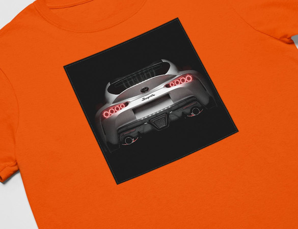 Koszulka z naszywką Toyota back