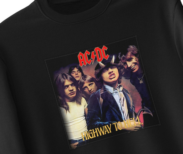 Bluza z naszywką AC/DC Highway to..