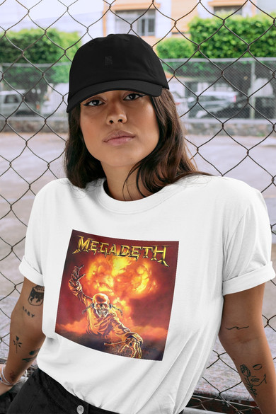 Koszulka z naszywką Megadeth 