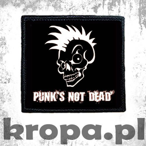 Naszywka PUNK'S NOT DEAD 06