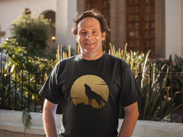 Koszulka WILK KSIĘŻYC WOLF MOON 