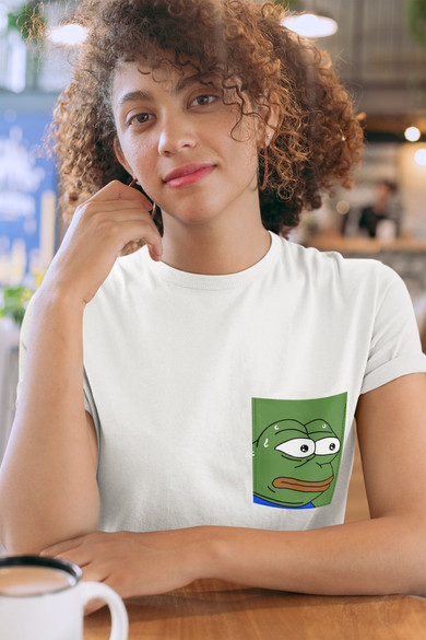 Koszulka z kieszonką PEPE THE FROG