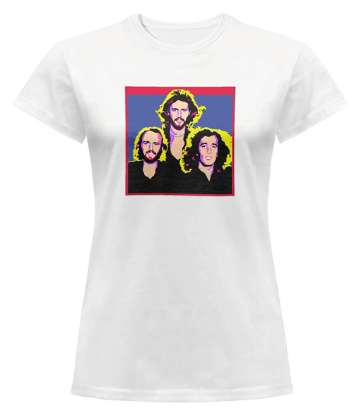 Bluzka damska z naszywką Bee Gees 02