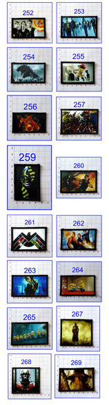 Naszywki FILMOWE 59 WZORÓW ZAPRASZAM