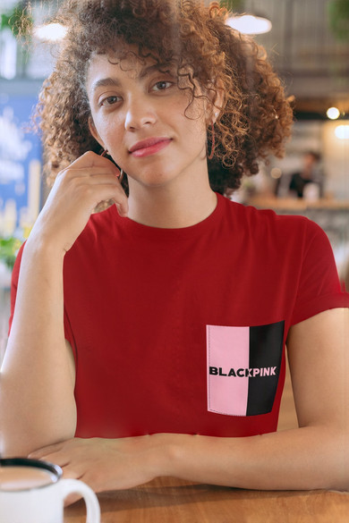 Koszulka z kieszonką BLACKPINK 02