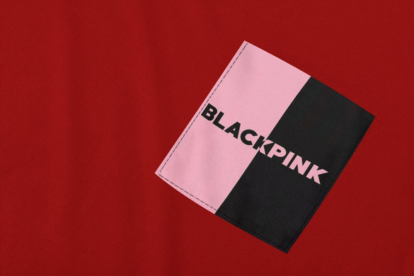 Koszulka z kieszonką BLACKPINK 02