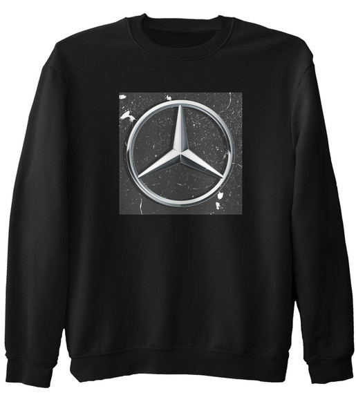 Bluza z naszywką Mercedes logo