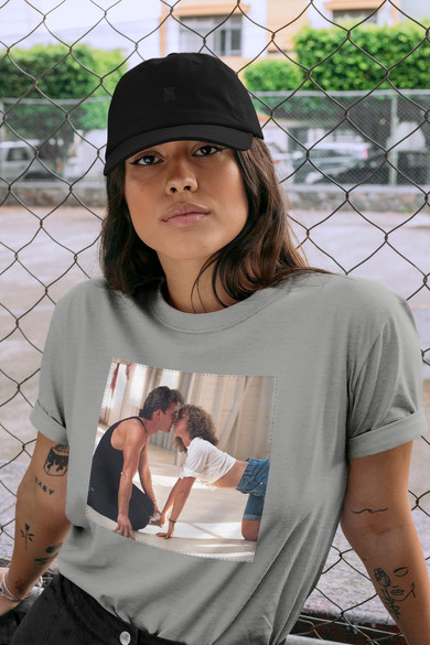 Koszulka z naszywką Dirty Dancing Kiss