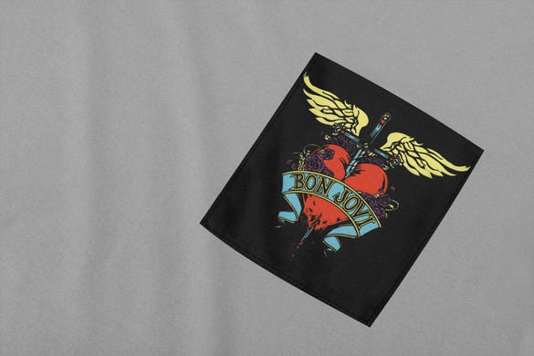 Koszulka z kieszonką BON JOVI