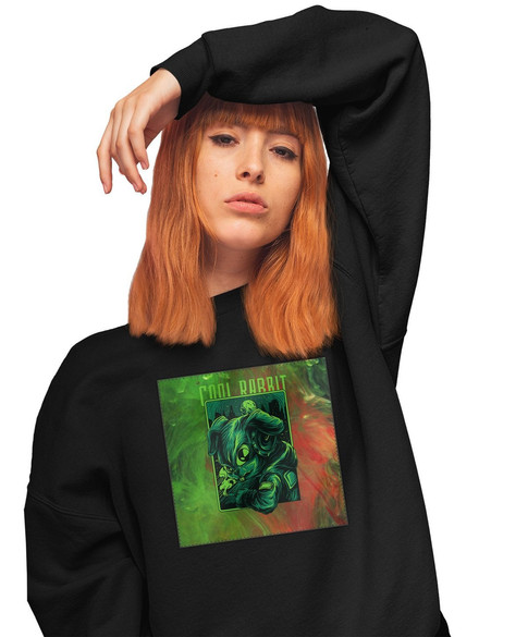 Bluza z naszywką COOL RABBIT