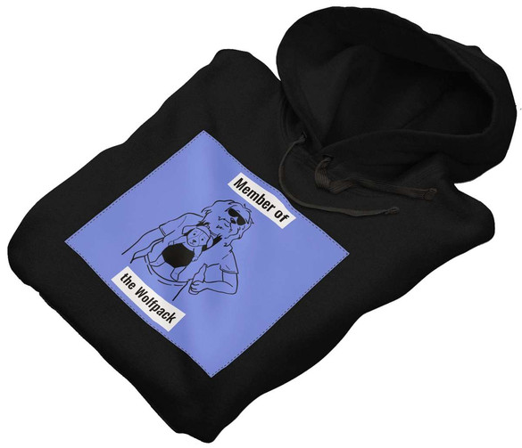 Bluza z naszywką Member of the Wolfpack