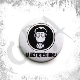 Przypinka  NA WIZYTĘ TEŚCIOWEJ....