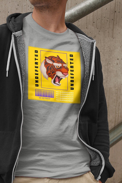 Koszulka z naszywką Tiger