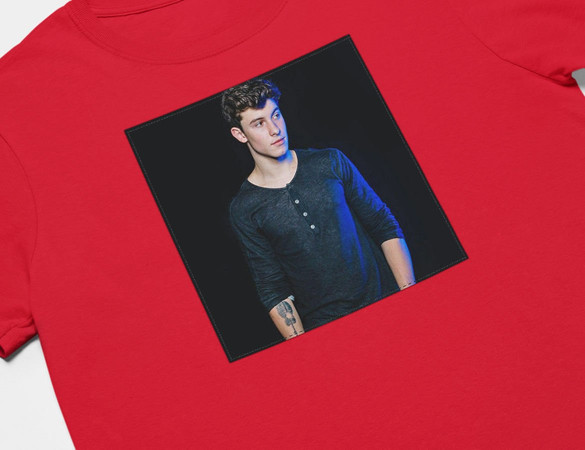 Koszulka z naszywką Shawn Mendes 03