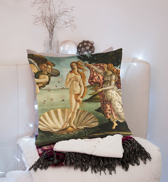 Poduszka ARTYŚCI OBRAZY SZTUKA 40 x 40 cm