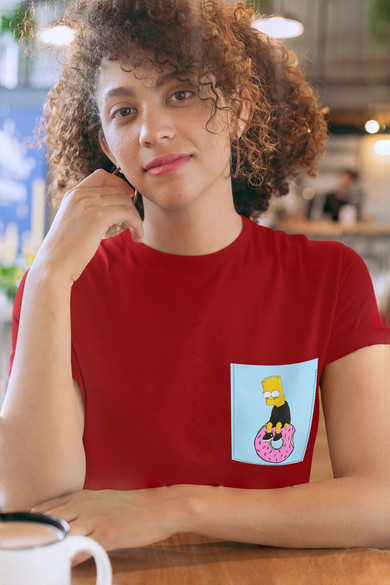 Koszulka z kieszonką BART SIMPSON