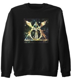 Bluza z naszywką  Harry Potter insygnia