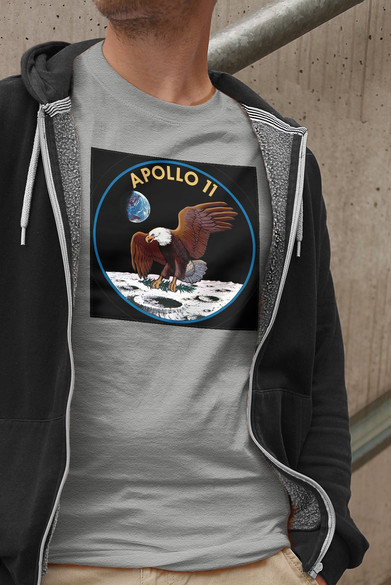 Koszulka z naszywką Apollo 11
