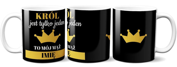 Kubek na Walentynki DODAJ NAPIS!