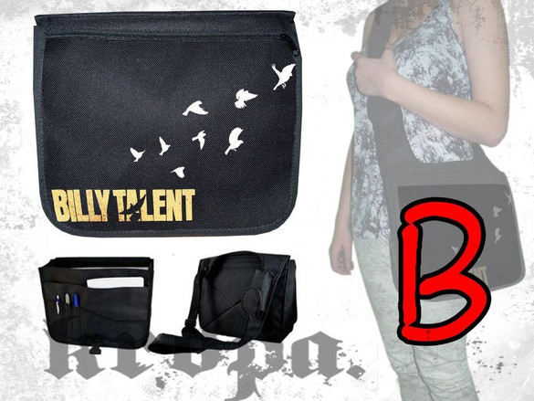Torba szkolna na ramię BILLY TALENT