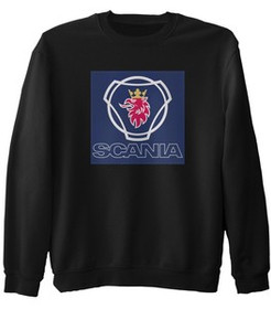 Bluza z naszywką Scania logo blue