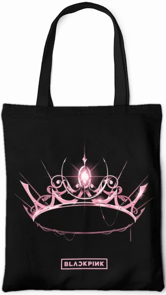 Torba na ramię BlackPink pink crown The Album cover