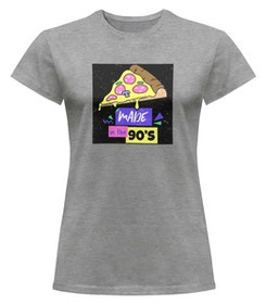 Bluzka damska z naszywką Made in the 90's