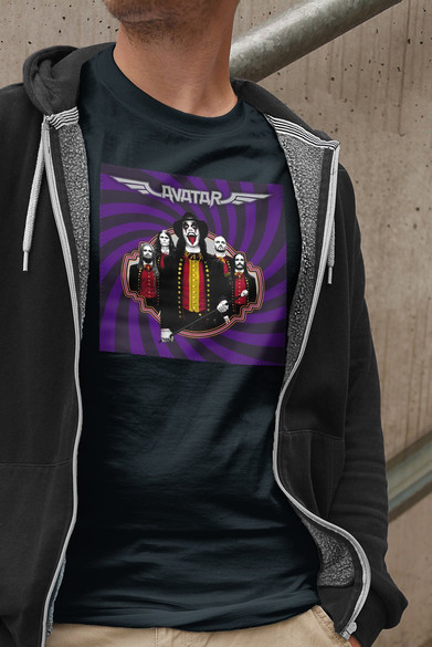 Koszulka z naszywką AVATAR  band