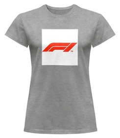 Bluzka damska z naszywką F1 log