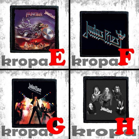 Naszywka JUDAS PRIEST 8 X 8 cm Dużo Wzorów!