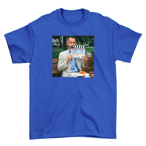 Koszulka z naszywką Forrest G. first scene