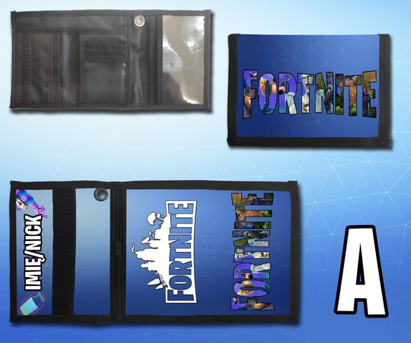 Portfel FORTNITE BATTLE ROYALE + Imię GRATIS 