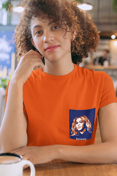 Koszulka z kieszonką BEYONCE 1