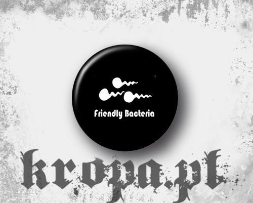 Przypinka FRIENDLY BACTERIA
