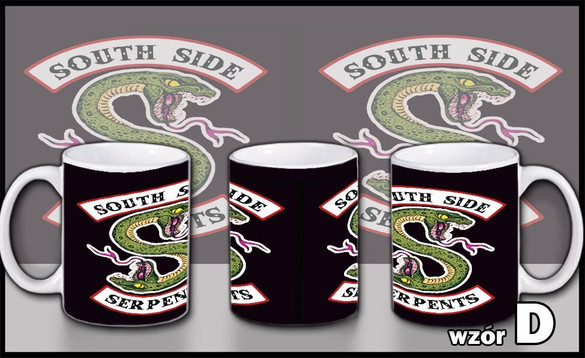 KUBEK RIVERDALE SERPENTS WZORY PREZENT