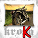 Poduszka MOTORY 58 CM 38 CM  PREZENT 