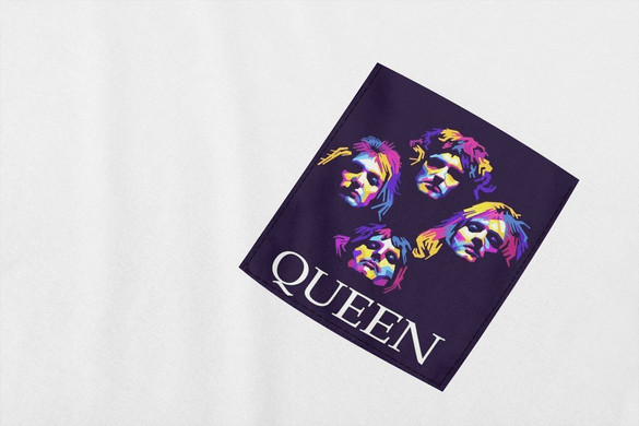 Koszulka z kieszonką QUEEN 1