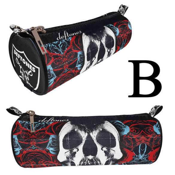 DEFTONES Piórnik szkolny tuba WZORY