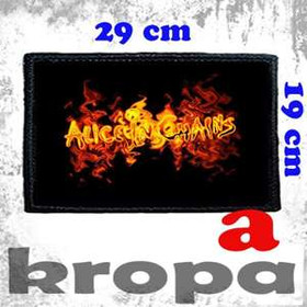 Naszywka duża na ubranie ALICE IN CHAINS