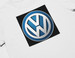 Koszulka z naszywką Volkswagen logo black