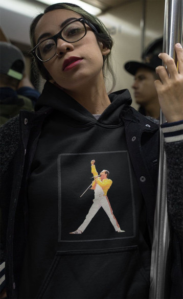 Bluza z naszywką QUEEN FREDDIE MERCURY